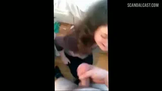 Real daughter gets a big facial